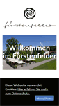 Mobile Screenshot of fuerstenfelder.com